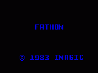 Fathom title screen for Intellivision